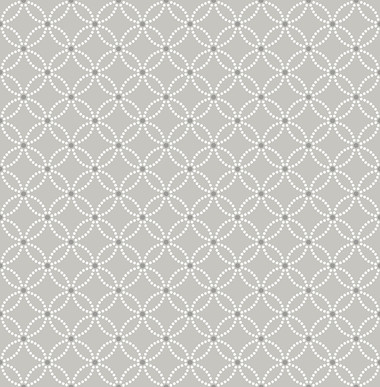 Kinetic Grey Geometric Floral  wallpaper