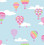 Hot Air Balloons Blue Balloons