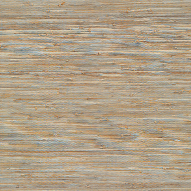 Isami Light Blue Grasscloth Wallpaper