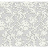 Candice Olson Shimmering Details DE8809 Modern Lace Lavender-White Wallpaper