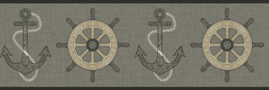 Nautical Living Nautical Spot Border