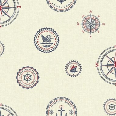 Nautical Living Nautical Spot Wallpaper