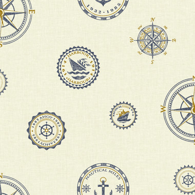 Nautical Living Nautical Spot Wallpaper