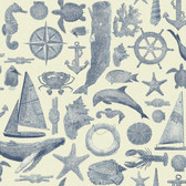 Nautical Living Maritime Wallpaper