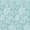 Tivoli Turquoise Floral Wallpaper