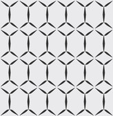 Fusion White Geometric Wallpaper