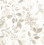 Gossamer Taupe Botanical Wallpaper
