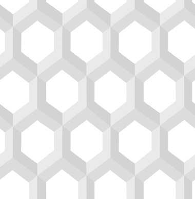 Hex Grey Geometric Wallpaper