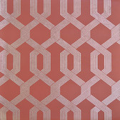 Y6221203 Viva Lounge Wallpaper - Red
