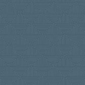 SD3713 Ronald Redding Designs Masterworks Kinetic Wallpaper - Navy W/Iridescent