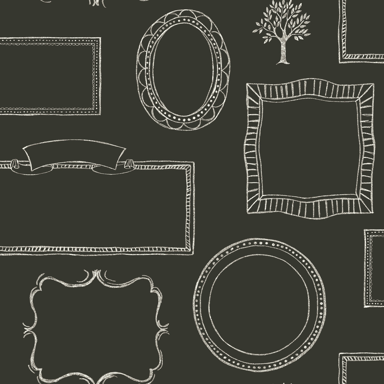 Lg1366 Chalkboard Frames Wallpaper Black Indoorwallpaper Com Lg1366 Chalkboard Frames Wallpaper Black Indoorwallpaper Com