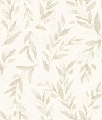 Magnolia Home ME1538 - Olive Branch Wallpaper Beige