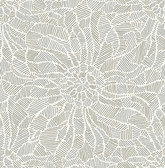 2793-24721 Daydream Moss Abstract Floral Wallpaper