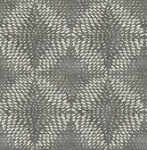 2793-24730 Ethos Pewter Abstract Wallpaper