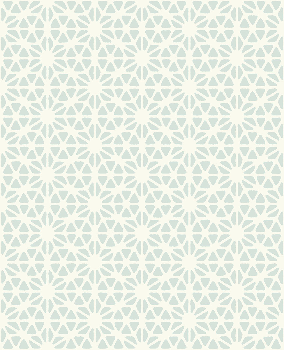 2782-24550 Billie Light Blue Geometric Wallpaper