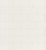 Kitchen & Bath Essentials 2766-21399 - Barclays Paintable Tile Wallpaper White