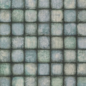 Kitchen & Bath Essentials 2766-24082 - Soucy Tiles Wallpaper Blue