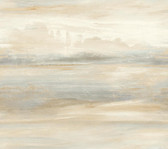 Candice Olson SO2433 - Soothing Mists Scenic Wallpaper Tan