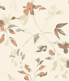 Candice Olson SO2445 - Linden Flower Wallpaper Orange