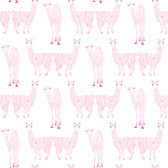 A Perfect World KI0556 - Alpaca Pack Wallpaper Pink