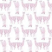 A Perfect World KI0557 - Alpaca Pack Wallpaper Purple