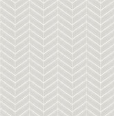 Birch & Sparrow 3118-25095 - Bison Herringbone Wallpaper Grey