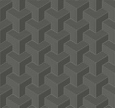 Ashford House SW7464 - Hexahedron Wallpaper Gunmetal