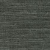 Grasscloth Wallpaper - 2732-80075 Kowloon Charcoal Sisal