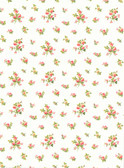Casabella LY4314  Mini Rose Toss Wallpaper