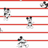 DI0933 Disney Mickey Mouse Stripe Wallpaper