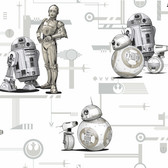 DI0947 Star Wars: The Rise of Skywalker, Droids! Wallpaper