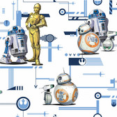 DI0948 Star Wars: The Rise of Skywalker, Droids! Wallpaper