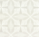 HC7544 Roulettes Wallpaper - Grey/White