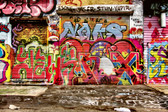MS-5-0321 - Graffiti Street Wall Mural