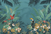 XXL4-1013 - Enchanted Jungle Wall Mural