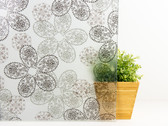 FAB13576 - Lace Taupe Static Window Film