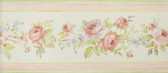 PR79654 - Red And Brown Floral Trail Border