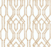 AF6560 - Oriental Lattice Wallpaper