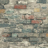 RMK11080WP - BRICK ALLEY PEEL & STICK WALLPAPER