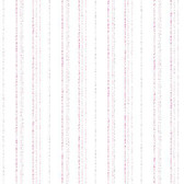 K10548 - Dotty Stripe Wallpaper - Pink & Purple