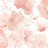 BL1772 - Blush Watercolor Bouquet Wallpaper