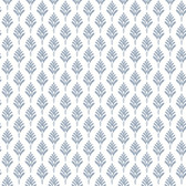 CV4459 - Blue French Scallop Wallpaper