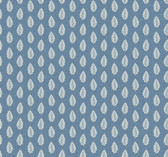 GR5963 - Blue Leaf Pendant Wallpaper