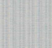 SR1517 - Putty & Blue Broken Boucle Stripe Wallpaper
