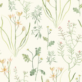 NR1565 - White Alpine Botanical Wallpaper
