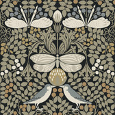 AC9162 - Butterfly Garden Wallpaper