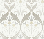 AC9172 - Pine Cone Ribbon Wallpaper