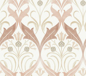 AC9175 - Pine Cone Ribbon Wallpaper