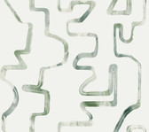 AG2051 - Green & Grey Abstract Aura Wallpaper