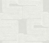 AG2035 - Dove & Pearl Zulu Thread Wallpaper